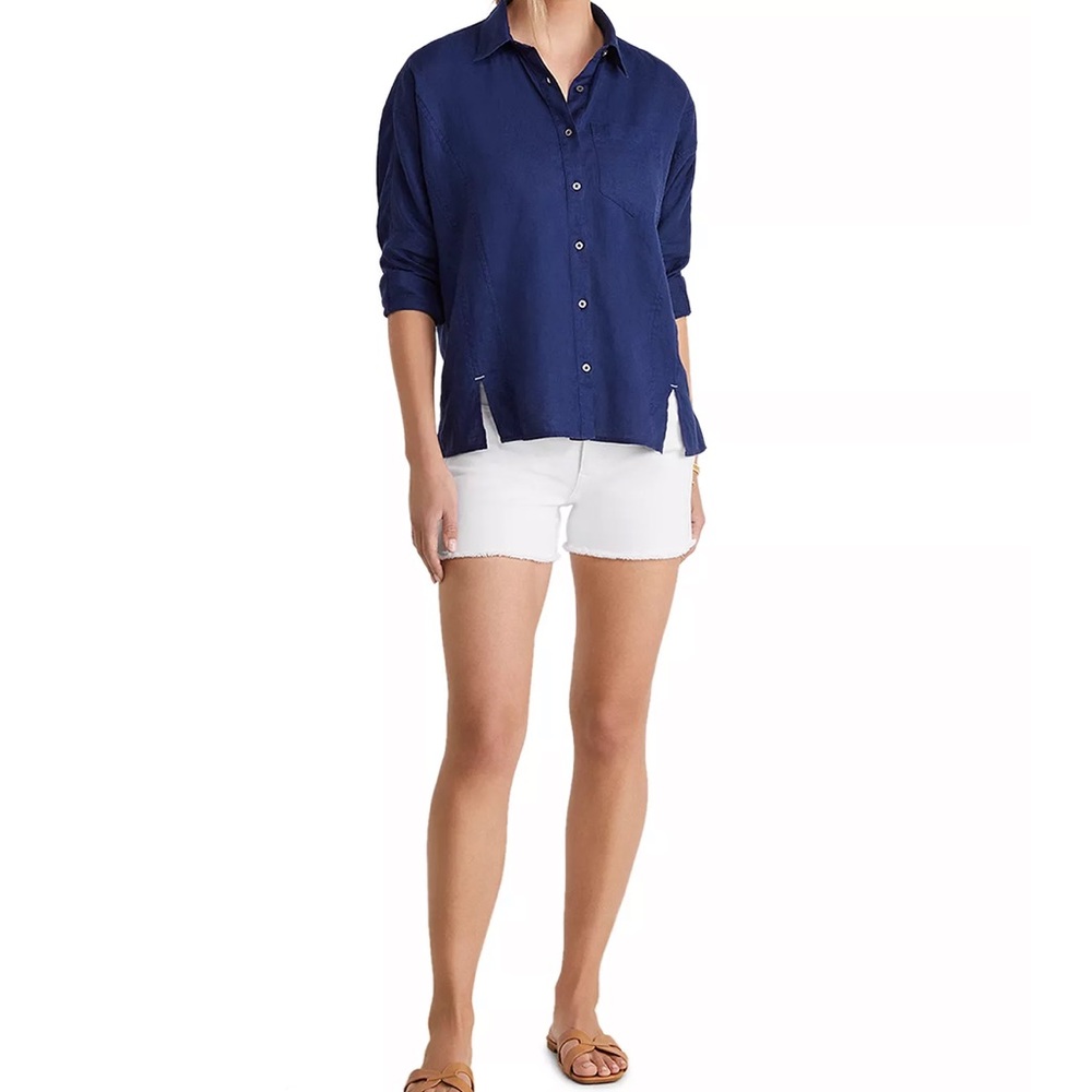 Vineyard Vines Linen Button Down